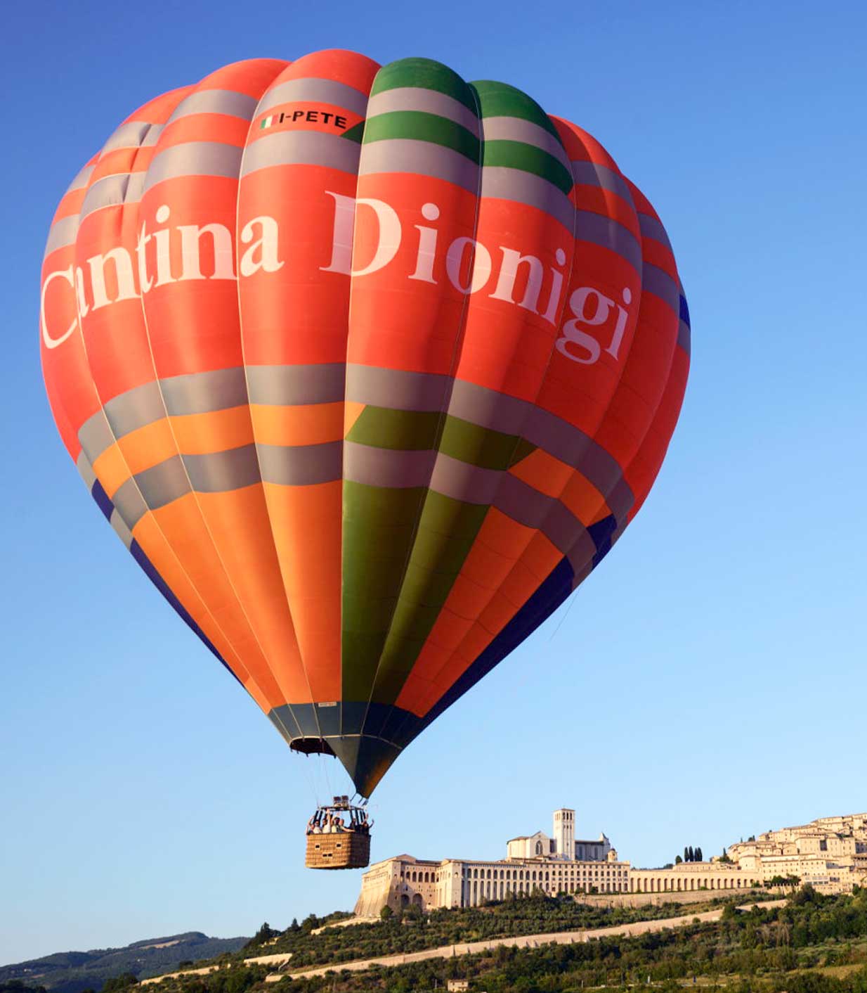 Emozionante giro in mongolfiera - Assisi Casale Santa Margherita