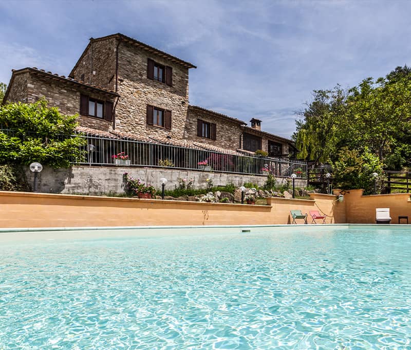 Holiday villa in Assisi with pool Casale Santa Margherita Umbria, Italy